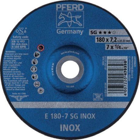 Schruppscheibe für INOX PFERD N SG-INOX [SimilarCatItems.CatItem.ArtName2]