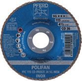 Disque à lamelles PFERD POLIFAN® SG CO-FREEZE 