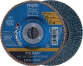 Disque à lamelles PFERD POLIFAN® PSF STEELOX 