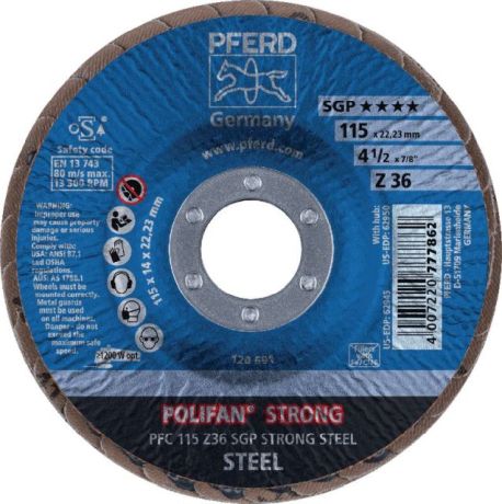 Disque à lamelles POLIFAN® SGP ZIRKON-STRONG [LastViewedItems.CatItem.ArtName2]