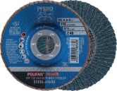 Disque à lamelles PFERD POLIFAN® SG POWER STEELOX 