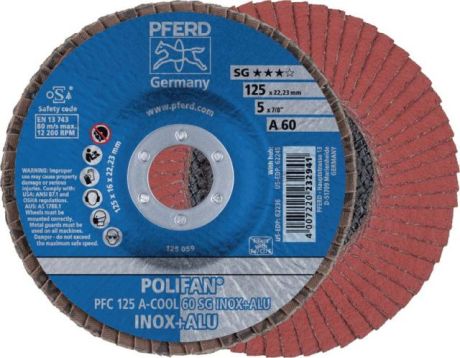Disque à lamelles PFERD POLIFAN® A-COOL SG INOX + [SimilarCatItems.CatItem.ArtName2]