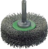 Albero a spazzola rotonda in filo d'acciaio inox c 