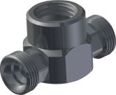 Pièce en T. Hirt-LINE 1/8 