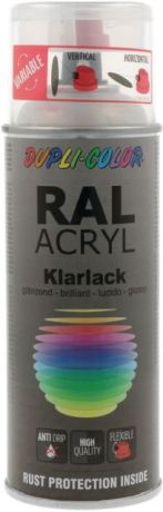 Spray di vernice trasparente