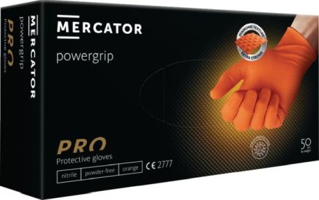 Guanti monouso in nitrile MERCATOR gogrip arancion [SimilarCatItems.CatItem.ArtName2]