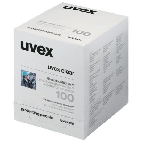 Salviette per la pulizia degli occhiali UVEX trasp [SimilarCatItems.CatItem.ArtName2]