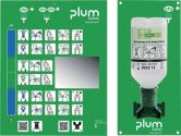 Station murale PLUM pour rinçage oculaire 