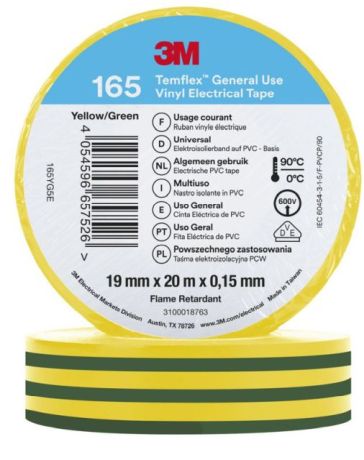 Nastro isolante elettrico 3M Temflex 165 [SimilarCatItems.CatItem.ArtName2]