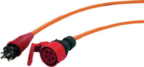 Cavo di prolunga G-PUR 5 arancione/rosso [LastViewedItems.CatItem.ArtName2]