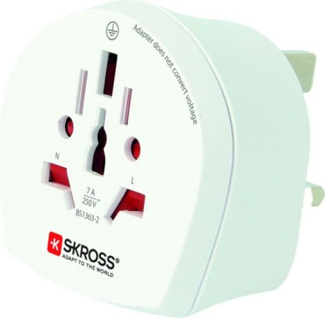 Adattatore da viaggio SKROSS World UK 7 A con fusi [SimilarCatItems.CatItem.ArtName2]