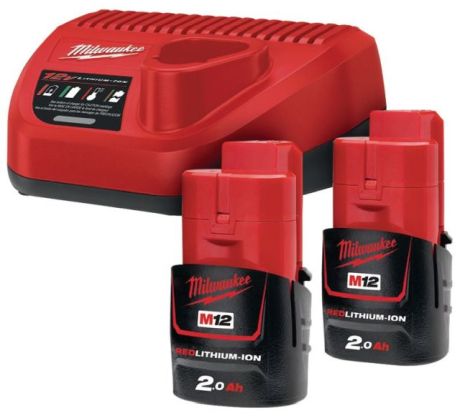 Akku-Starterset MILWAUKEE 12 V [SimilarCatItems.CatItem.ArtName2]