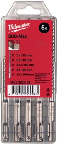 Hammerbohrersatz SDS-Plus M4X MILWAUKEE [SimilarCatItems.CatItem.ArtName2]