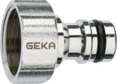 Hahnstecker Stecksystem GEKA® plus I verchromte MS 
