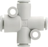 Diramazione a innesto incrociato SMC KQ2T con 3 ri 