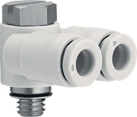 Equerre à visser 2 fois SMC KQ2ZF MS nickelé pivot [SimilarCatItems.CatItem.ArtName2]