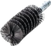 Brosse à tuyaux LESSMANN avec raccord fileté mâle 