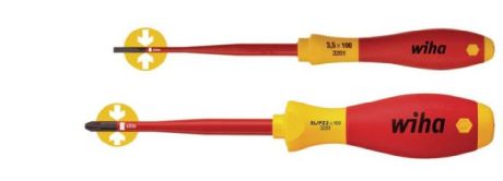 Schlitzschraubendreher WIHA VDE3201 SoftFinish® sl [SimilarCatItems.CatItem.ArtName2]