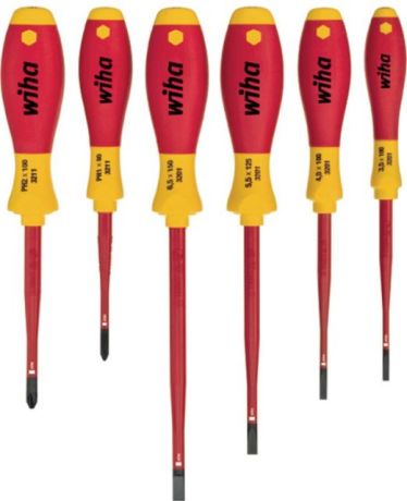 Schraubendreher-Satz WIHA VDE 3201 SoftFinish® sl [SimilarCatItems.CatItem.ArtName2]