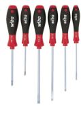 Schraubendreher-Satz WIHA SoftFinish® Rundklinge 