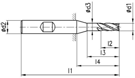 FRANKEN Fresa angolare in HSS 1318C TiCN HSS-CoPM [SimilarCatItems.CatItem.ArtName2]