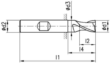 FRANKEN Fresa per angoli e scanalature 2310C TiCN [SimilarCatItems.CatItem.ArtName2]