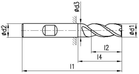 FRANKEN HSS-Eckfräser 1331 DIN 844K HSS-Co8 [SimilarCatItems.CatItem.ArtName2]