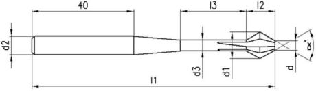 VHM-Fasfräser Magafor Typ Standard 60° beschichtet [SimilarCatItems.CatItem.ArtName2]