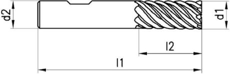 Fraisage à dresser carbure: ISO P