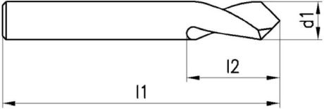 Trapano a tazza HSS NC 60° / 90° / 120° / 142°