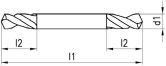 Perceuse pour carrosserie GÜHRING Type 554 HSS 