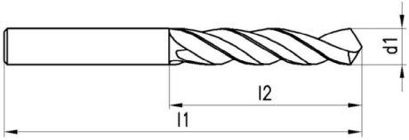 Foratura HSS DIN 340: ISO Uni