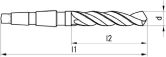 Trapano a colonna WALTER A4244 VA HSS-E MK DIN 345 