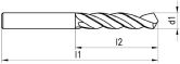 Spiralbohrer NERIOX Typ N TiN HSS DIN 338 
