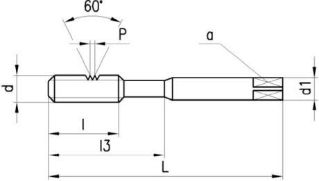 Gewindebohrer DC H320VH-4 HSSE-PM MF DIN 371 [SimilarCatItems.CatItem.ArtName2]