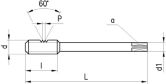 Rubinetto DC H420VH-4 HSSE-PM UNF DIN 374 