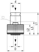 Insert à changement rapide TAPMATIC TC avec limite 