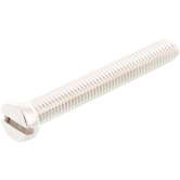 Viti a testa cilindrica con intaglio A2 DIN 84 