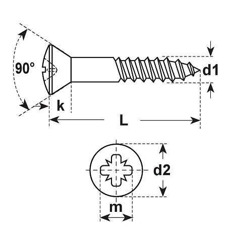 Vis bois à tête fraisée bombée PZ INOX A2 DIN 7995 [SimilarCatItems.CatItem.ArtName2]