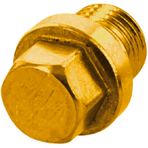 Bouchons filetés en laiton brut DIN 910 MF 