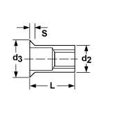 Blindnietmuttern FIXI SK Rundschaft Aluminium 