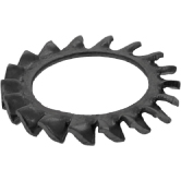 Fächerscheiben AZ sw DIN 6798 A 