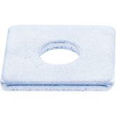 Rondelles carrées DIN 436 acier zingué bleu 