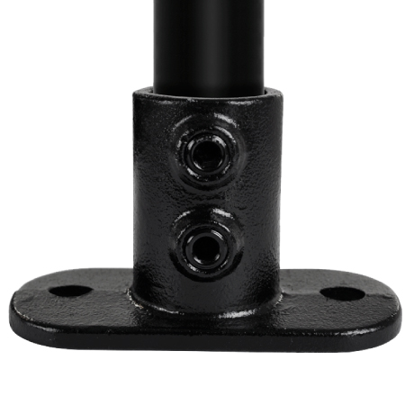 Raccord de tube TYP 12 Plaque de base ovale noir [SimilarCatItems.CatItem.ArtName2]