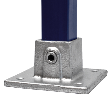 Raccord tube TYP 10S-40 Plaque base angulaire 40mm [SimilarCatItems.CatItem.ArtName2]