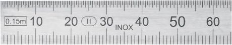 Règle de mesure en acier INOX NERIOX en haut 1/2 m [SimilarCatItems.CatItem.ArtName2]
