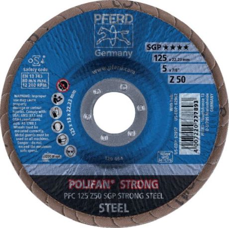 Disque à lamelles POLIFAN® SGP ZIRKON-STRONG [SimilarCatItems.CatItem.ArtName2]