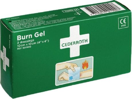 Burn Gel Dressing Cederroth 2 Kompressen [SimilarCatItems.CatItem.ArtName2]