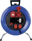 Avvolgicavo in plastica STEFFEN 2xCEE16/5+3xT25 IP 