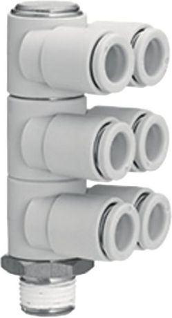Staffa a vite a 6 pieghe SMC KQ2ZT MS nichelato or [SimilarCatItems.CatItem.ArtName2]
